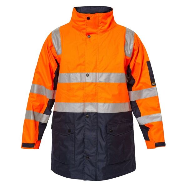 Hurricane Hi Vis Jacket With Tape Thumbnail