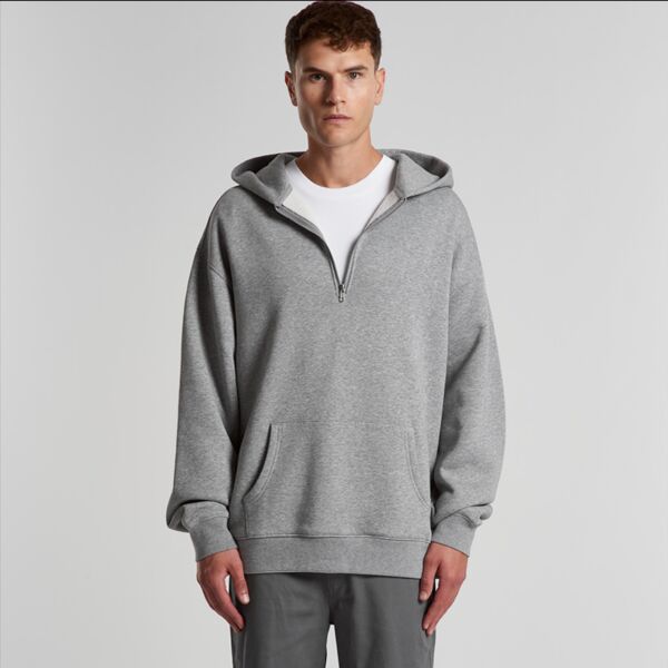 Mens Relax half Zip Hood Thumbnail