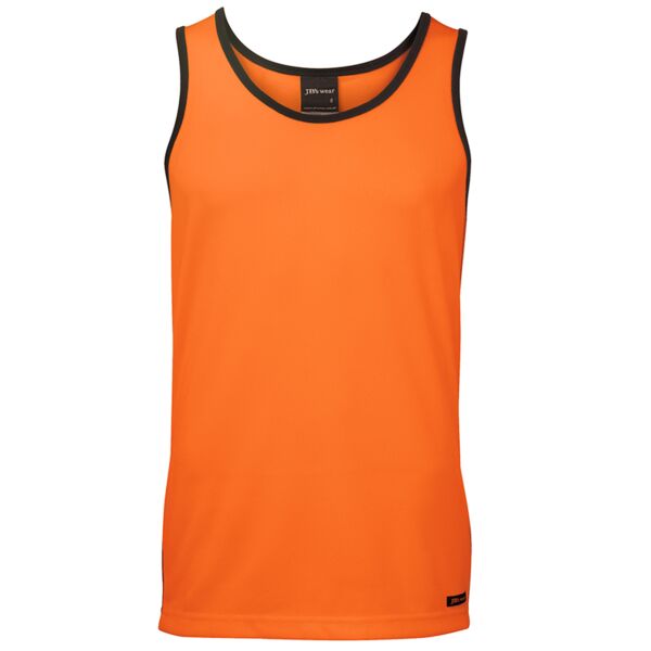 Mens Hi Vis 4602.1 Contrast Singlet Thumbnail