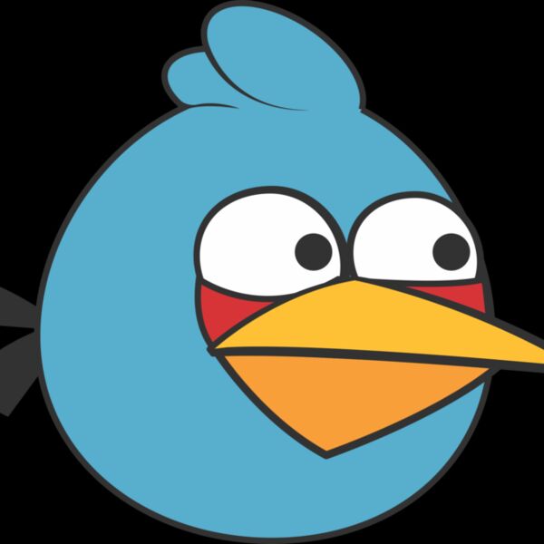 Blue Angry Bird Thumbnail