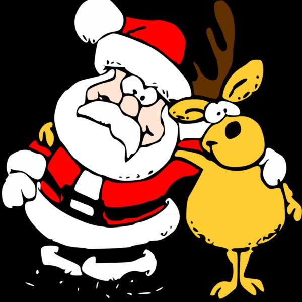 Santa and  Reindeer 001 Thumbnail