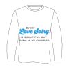 Custom Full Sublimated Long Sleeve Tee (MOQ 10) Thumbnail