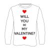 Custom Full Sublimated Long Sleeve Tee (MOQ 10) Thumbnail