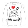 Custom Full Sublimated Long Sleeve Tee (MOQ 10) Thumbnail
