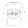 Custom Full Sublimated Long Sleeve Tee (MOQ 10) Thumbnail