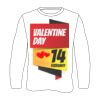 Custom Full Sublimated Long Sleeve Tee (MOQ 10) Thumbnail