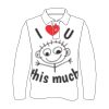 Custom Full Sublimated Long Sleeve Polo (MOQ 10) Thumbnail