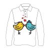 Custom Full Sublimated Long Sleeve Polo (MOQ 10) Thumbnail