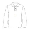 Custom Full Sublimated Long Sleeve Polo (MOQ 10) Thumbnail