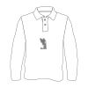 Custom Full Sublimated Long Sleeve Polo (MOQ 10) Thumbnail