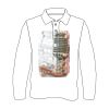 Custom Full Sublimated Long Sleeve Polo (MOQ 10) Thumbnail
