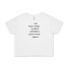 Womens Crop Tee  Thumbnail