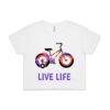 Womens Crop Tee  Thumbnail